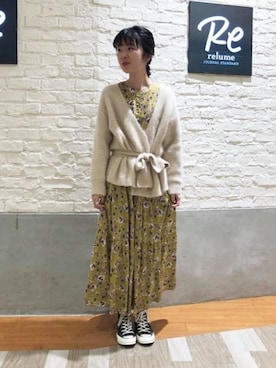 relume 博多店 スタッフAさんのコーディネート