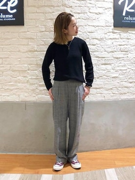 relume 博多店 スタッフAさんのコーディネート