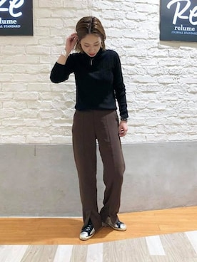 relume 博多店 スタッフAさんのコーディネート