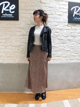 relume 博多店 スタッフAさんのコーディネート