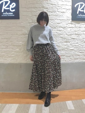 relume 博多店 スタッフAさんのコーディネート