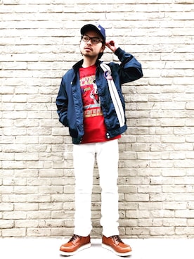 Hさん（メンズ・166cm）の冬コーディネート