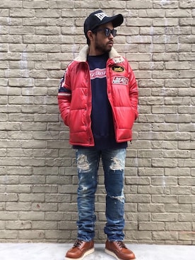 Hさん（メンズ・166cm）の秋コーディネート