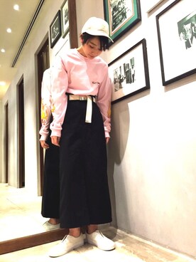 Miyu Iwasakiさん（レディース・160cm）の冬コーディネート