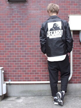 「エクストララージ」｜「アイテム（その他）」を使った、kakeruさん（メンズ・170cm）の春コーディネート