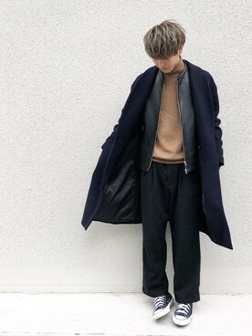 kakeruさん(メンズ・170cm)の冬コーディネート
