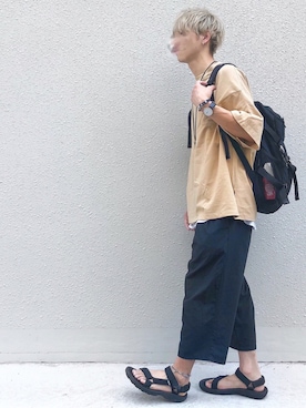 kakeruさん（メンズ・170cm）の夏コーディネート