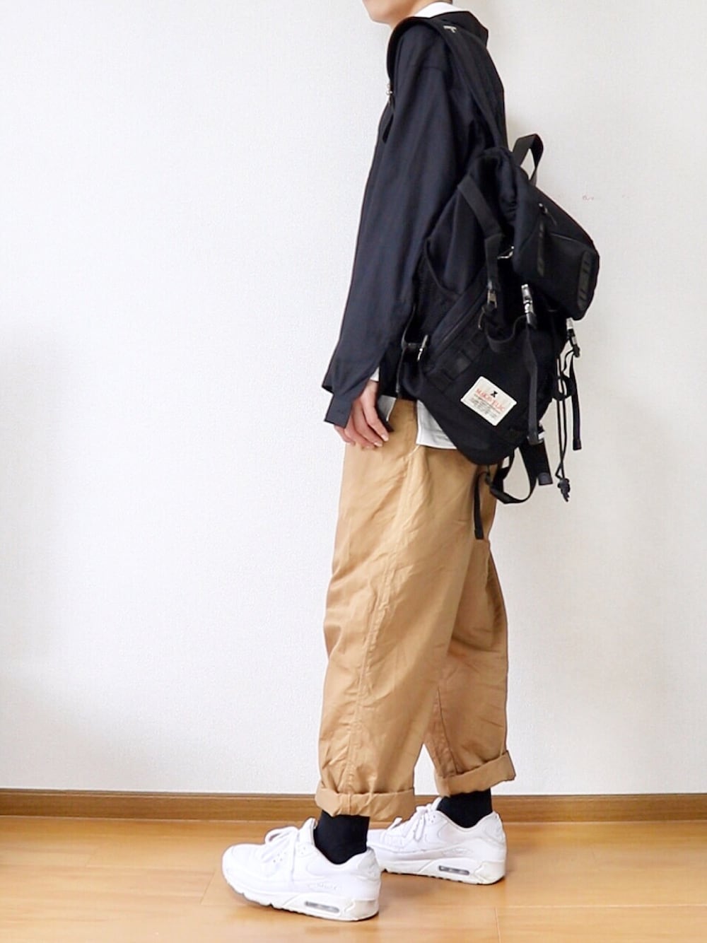 Kakeru Nikeのスニーカーを使ったコーディネート Oudh