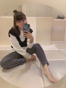 「ビスチェコーデ」｜amiruさん（レディース・160cm）の秋コーディネート