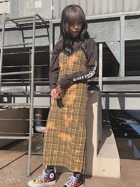 竹市咲来さん(レディース・167cm)の春コーディネート