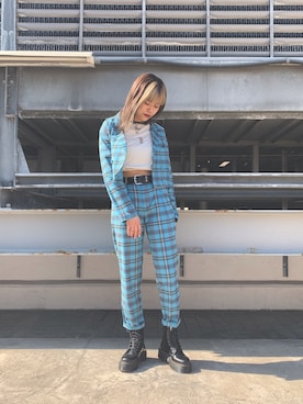 竹市咲来さん（レディース・167cm）の春コーディネート