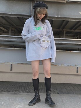 竹市咲来さん（レディース・167cm）の春コーディネート