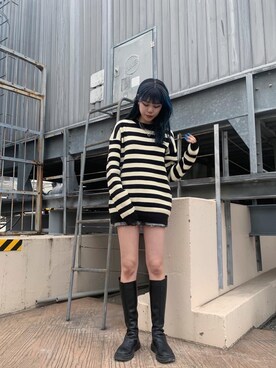 竹市咲来さん（レディース・167cm）の春コーディネート