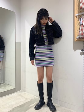 竹市咲来さん（レディース・167cm）の春コーディネート