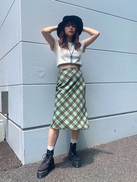 竹市咲来さん（レディース・167cm）の夏コーディネート