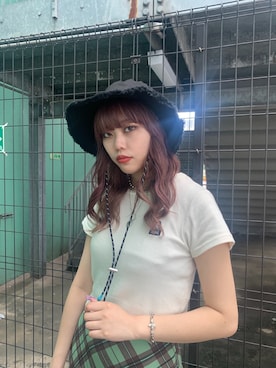 竹市咲来さん（レディース・167cm）の夏コーディネート