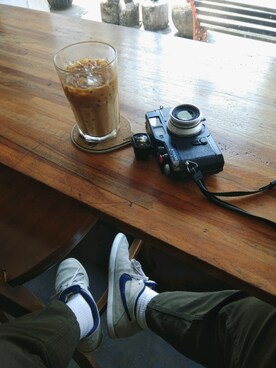 「PULL&BEAR（プルアンドベア）のアイテム（スラックス）」を使った、yayatさん（メンズ・160cm）の秋コーディネート