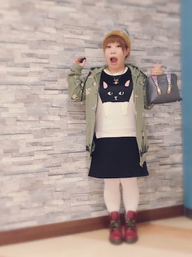 「アイテム（その他）」を使った、すうちゃん🐧ScoLarさん（レディース・142cm）の冬コーディネート