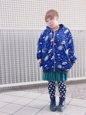 「ScoLar Parity（スカラーパリティ）のアイテム」を使った、すうちゃん🐧ScoLarさん（レディース・142cm）の冬コーディネート
