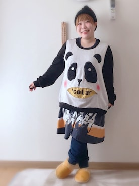 「アイテム（その他トップス）」を使った、すうちゃん🐧ScoLarさん（レディース・142cm）の冬コーディネート
