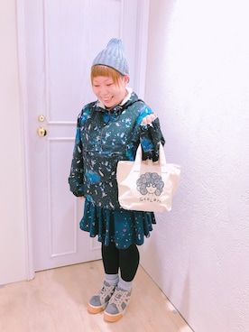 「ScoLar（スカラー）のアイテム（ジャケット/アウター）」を使った、すうちゃん🐧ScoLarさん（レディース・142cm）の冬コーディネート