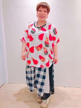 「アイテム（ソックス/靴下）」を使った、すうちゃん🐧ScoLarさん（レディース・142cm）の春コーディネート