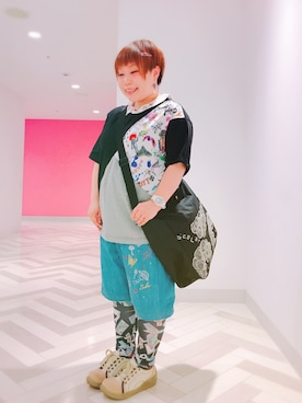 「ScoLar Parity（スカラーパリティ）のアイテム」を使った、すうちゃん🐧ScoLarさん（レディース・142cm）の春コーディネート