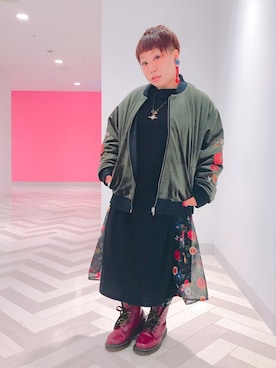 「アイテム（その他）」を使った、すうちゃん🐧ScoLarさん（レディース・142cm）の秋コーディネート