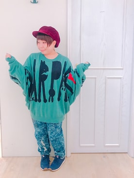 「ScoLar Parity（スカラーパリティ）のアイテム」を使った、すうちゃん🐧ScoLarさん（レディース・142cm）の秋コーディネート
