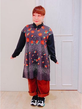 「アイテム（ワンピース/ドレス）」を使った、すうちゃん🐧ScoLarさん（レディース・142cm）の春コーディネート