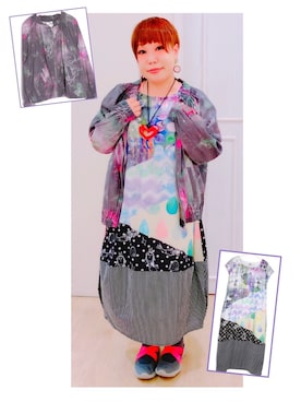 「ScoLar（スカラー）のアイテム（ジャケット/アウター）」を使った、すうちゃん🐧ScoLarさん（レディース・142cm）の春コーディネート