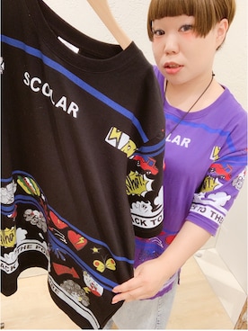 「ScoLar（スカラー）のアイテム」を使った、すうちゃん🐧ScoLarさん（レディース・142cm）の夏コーディネート