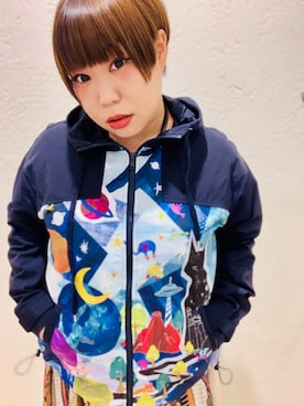 「ScoLar（スカラー）のアイテム（ジャケット/アウター）」を使った、すうちゃん🐧ScoLarさん（レディース・142cm）の秋コーディネート
