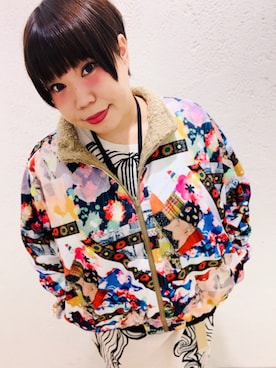 「ScoLar（スカラー）のアイテム（ジャケット/アウター）」を使った、すうちゃん🐧ScoLarさん（レディース・142cm）の秋コーディネート