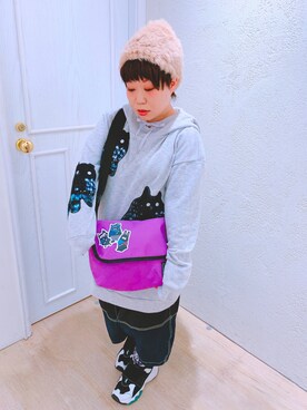 「ScoLar Parity（スカラーパリティ）のアイテム」を使った、すうちゃん🐧ScoLarさん（レディース・142cm）の冬コーディネート