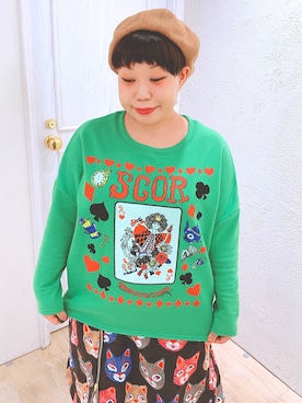 「ScoLar（スカラー）のアイテム」を使った、すうちゃん🐧ScoLarさん（レディース・142cm）の冬コーディネート