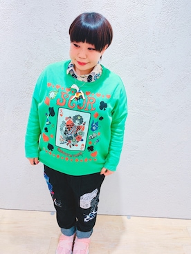 「ScoLar Parity（スカラーパリティ）のアイテム」を使った、すうちゃん🐧ScoLarさん（レディース・142cm）の冬コーディネート