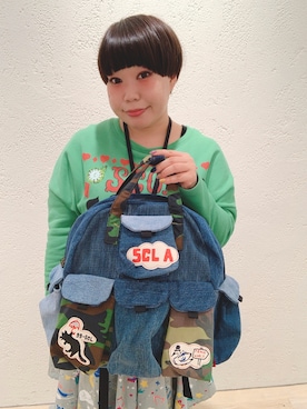 「ScoLar（スカラー）のアイテム」を使った、すうちゃん🐧ScoLarさん（レディース・142cm）の冬コーディネート