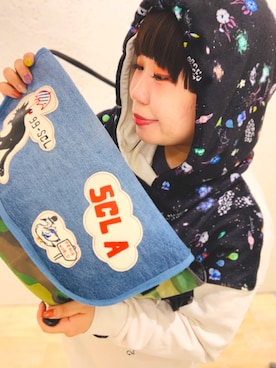 「ScoLar（スカラー）のアイテム」を使った、すうちゃん🐧ScoLarさん（レディース・142cm）の冬コーディネート