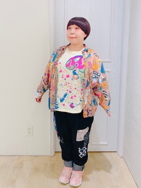 「ScoLar Parity（スカラーパリティ）のアイテム」を使った、すうちゃん🐧ScoLarさん（レディース・142cm）の春コーディネート