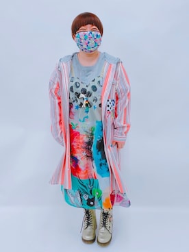 「ScoLar（スカラー）のアイテム」を使った、すうちゃん🐧ScoLarさん（レディース・142cm）の春コーディネート