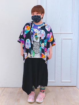 「SKECHERS（スケッチャーズ）のアイテム」を使った、すうちゃん🐧ScoLarさん（レディース・141cm）の夏コーディネート