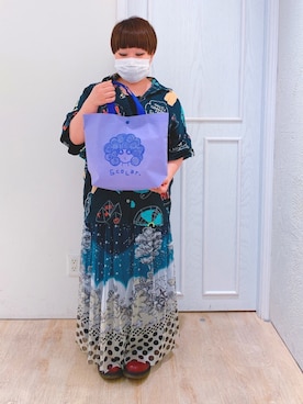 「ScoLar（スカラー）のアイテム」を使った、すうちゃん🐧ScoLarさん（レディース・141cm）の夏コーディネート