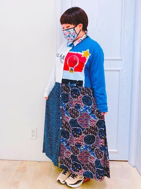 「ScoLar（スカラー）のアイテム」を使った、すうちゃん🐧ScoLarさん（レディース・141cm）の秋コーディネート