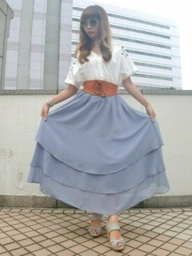 olivia_7891xさん(レディース・162cm)の夏コーディネート