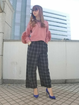 「tocco（トッコ）のアイテム」を使った、olivia_7891xさん（レディース・162cm）の秋コーディネート