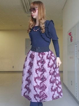 「tocco（トッコ）のアイテム」を使った、olivia_7891xさん（レディース・162cm）の冬コーディネート