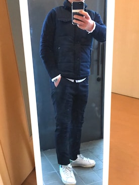 クリフジさん（メンズ・163cm）の冬コーディネート