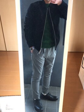 クリフジさん（メンズ・163cm）の冬コーディネート