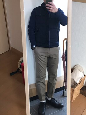 クリフジさん（メンズ・163cm）の冬コーディネート